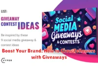 Boost Your Brand: How to Grow Followers with Giveaways