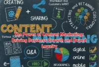 The Power of Content Marketing: Driving Business Growth and Brand Loyalty